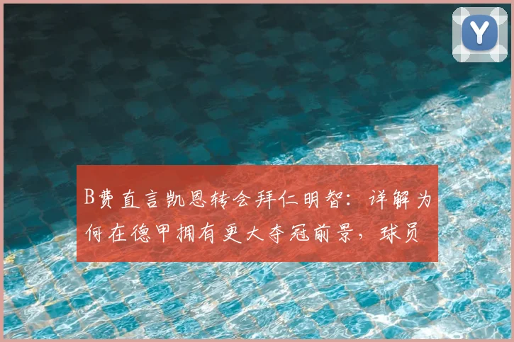 B费直言凯恩转会拜仁明智:详解为何在德甲拥有更大夺冠前景,球员观点深度剖析